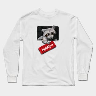 raccoon love Long Sleeve T-Shirt